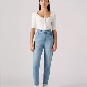 Levi’s High Rise Mom Jean